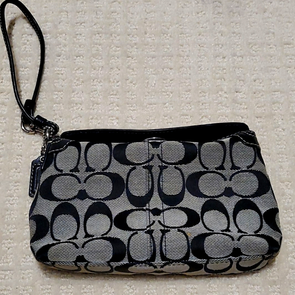 SOLD Authentic Coach Wristlet